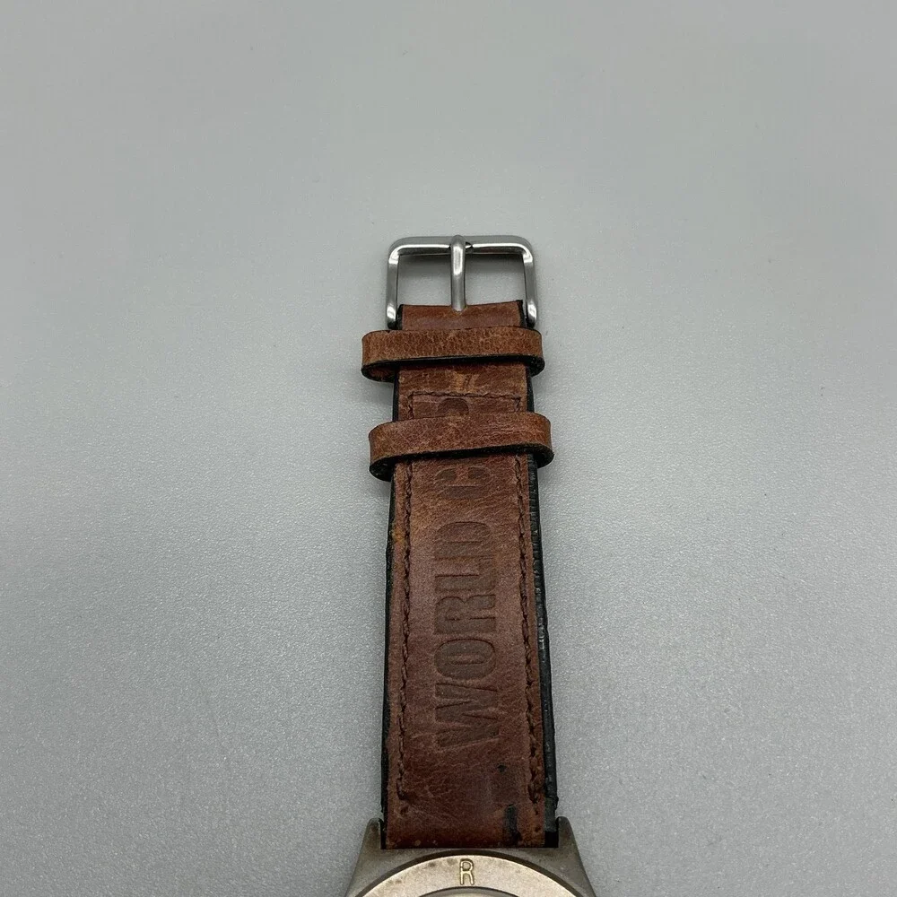 Vintage Troika FIFA World Cup USA 1994 Mens Watch 40mm Gold Dial New Battery